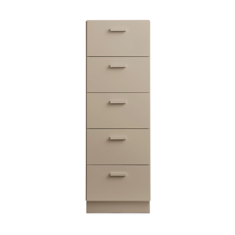 Relief Relief high dresser with legs 41x115 cm beige