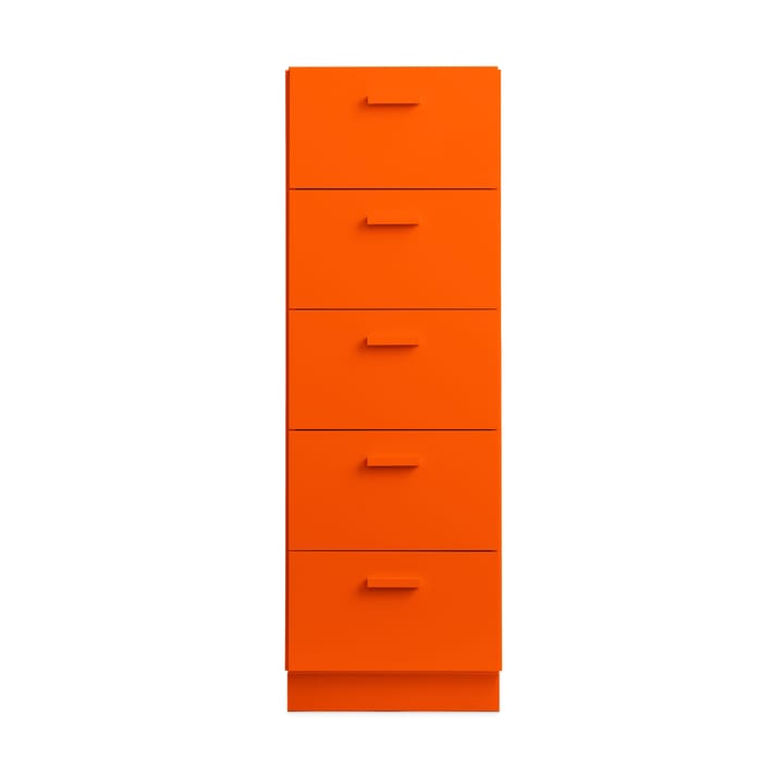 Relief high dresser with base 41x115 cm orange - undefined - Relief