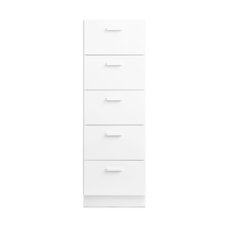 Relief Relief high dresser with legs 41x115 cm white