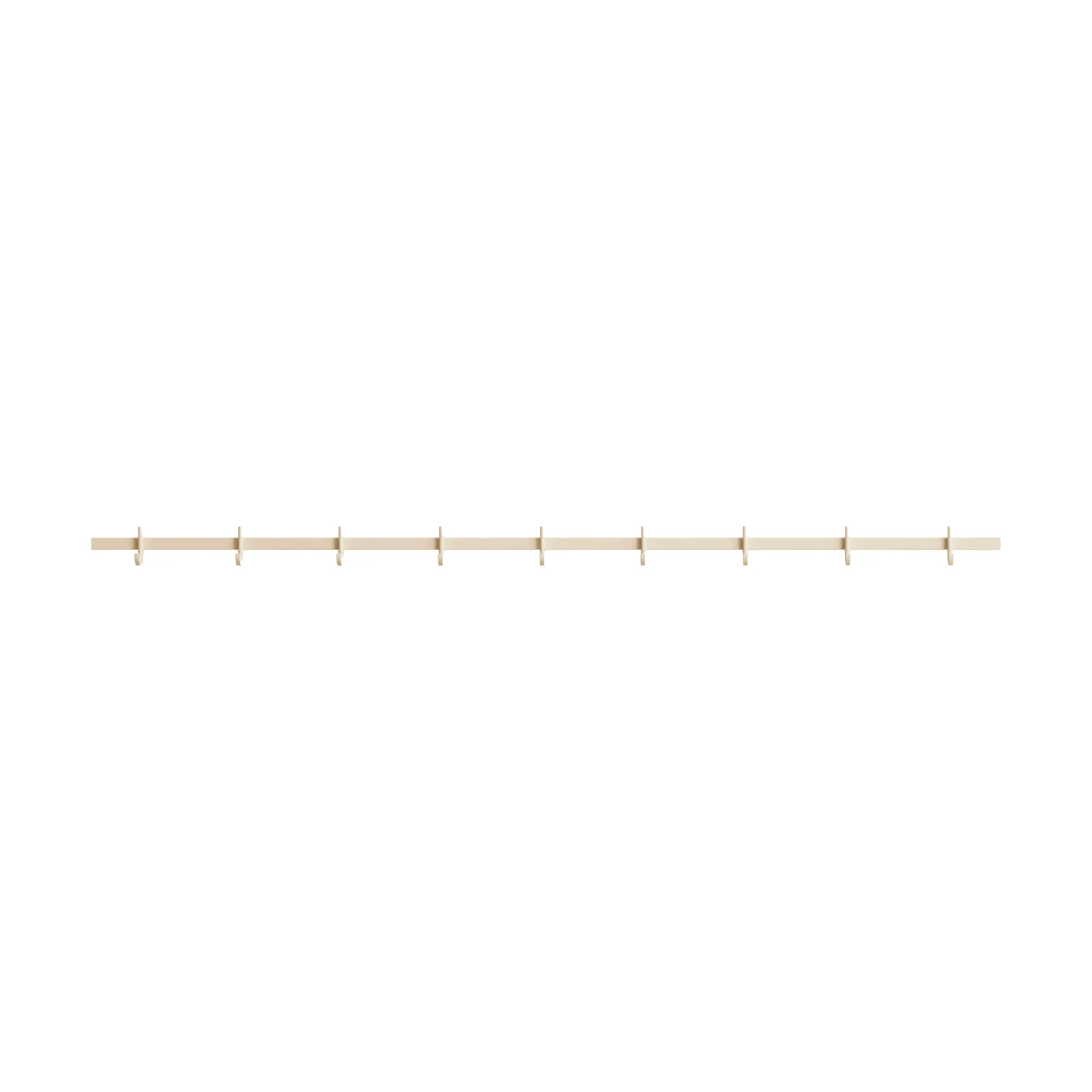 Relief hook rack large 123 cm, Ash Relief