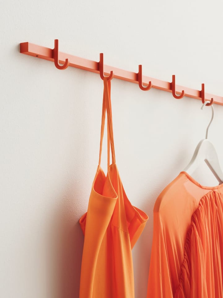 Relief hook rack large 123 cm - Orange - Relief