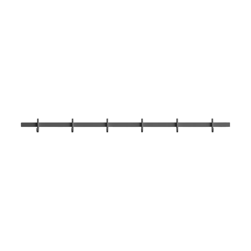 Relief Relief hook rack medium 82 cm Grey