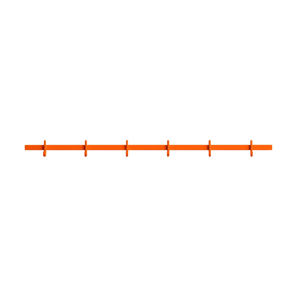 Relief Relief hook rack medium 82 cm Orange | Scandinavian Design | Clothes hooks & hangers | Orange