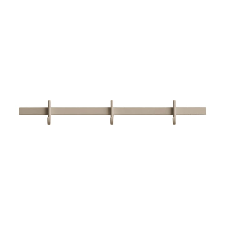 Relief hook rack small 41 cm - Beige - Relief