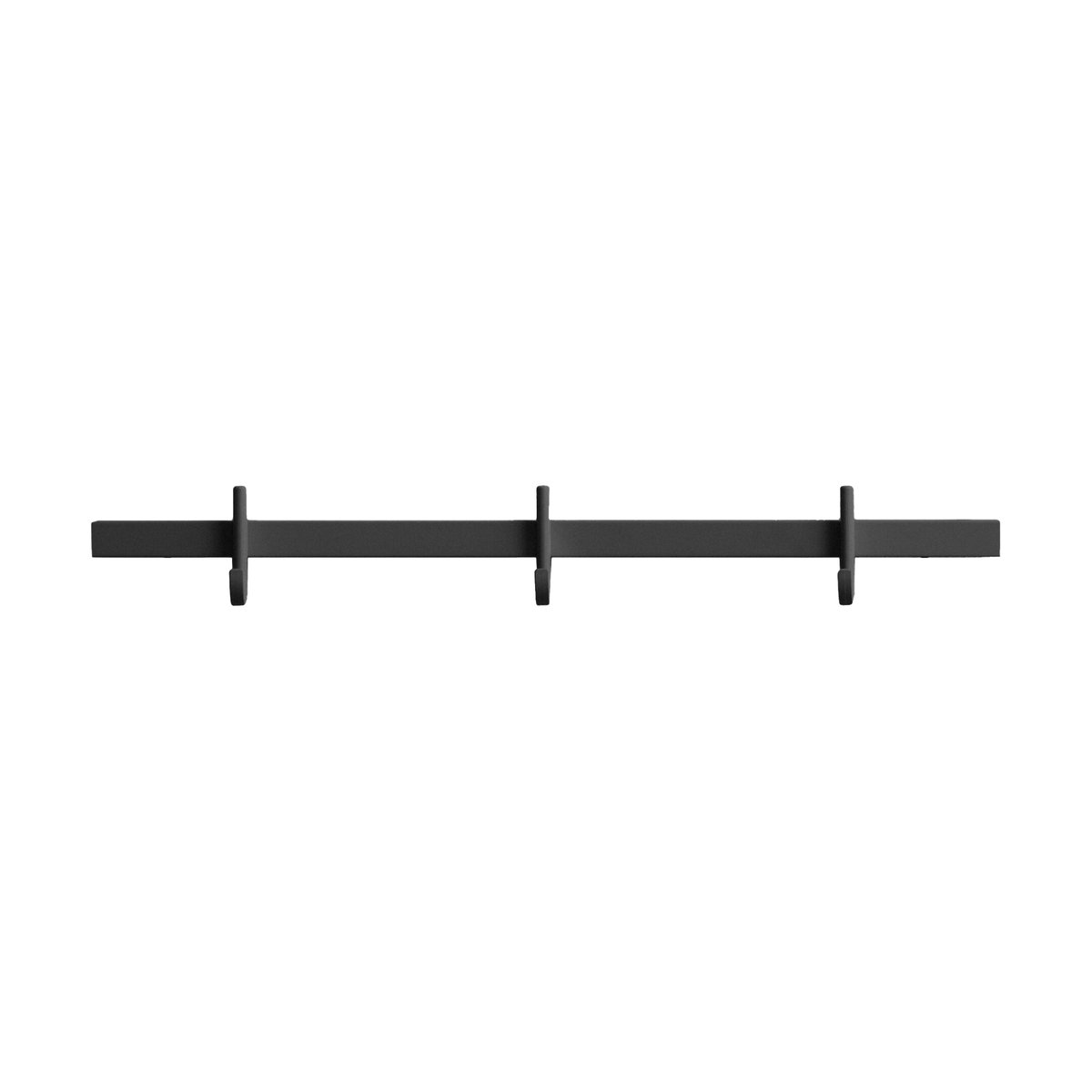 Relief Relief hook rack small 41 cm Grey