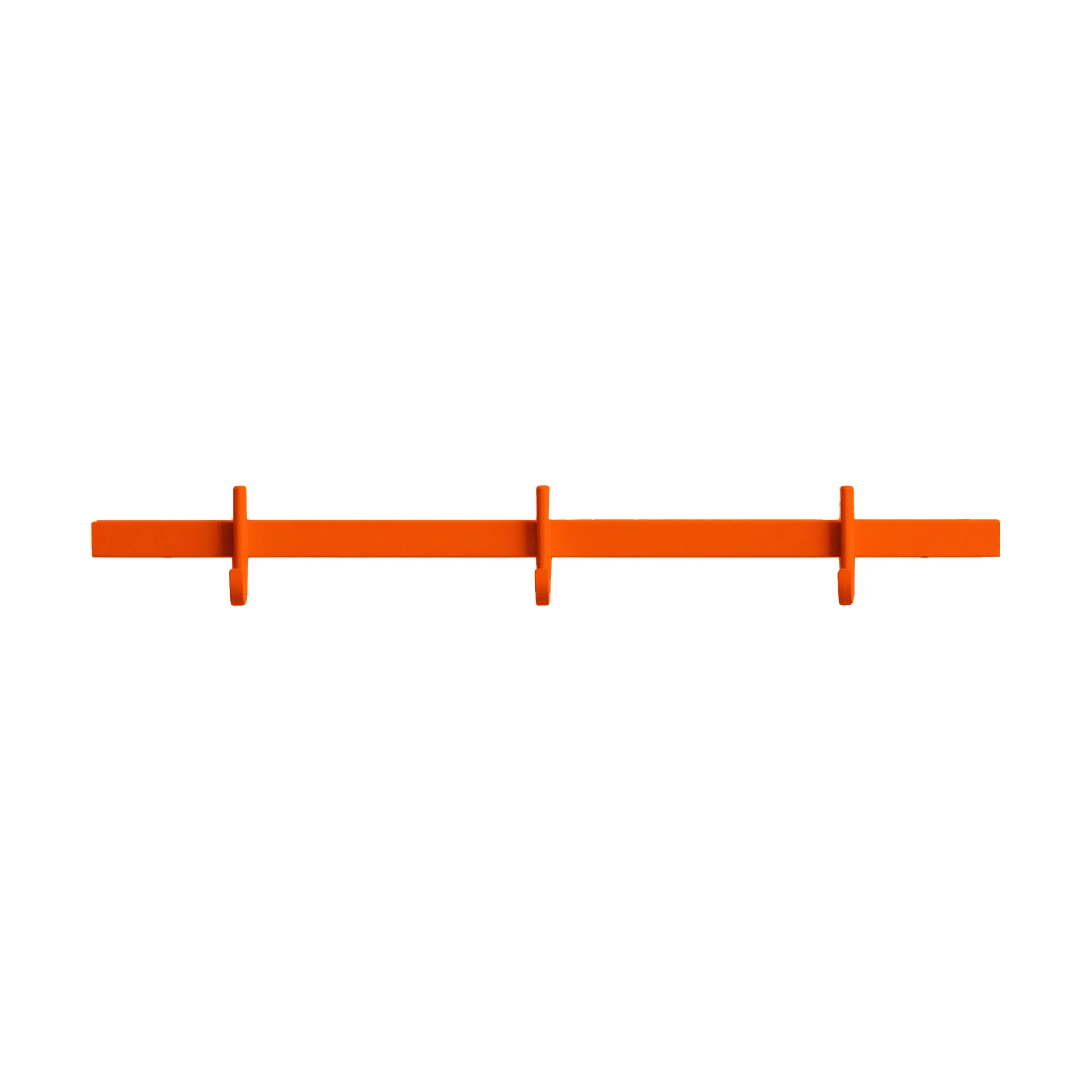 Relief hook rack small 41 cm, Orange Relief
