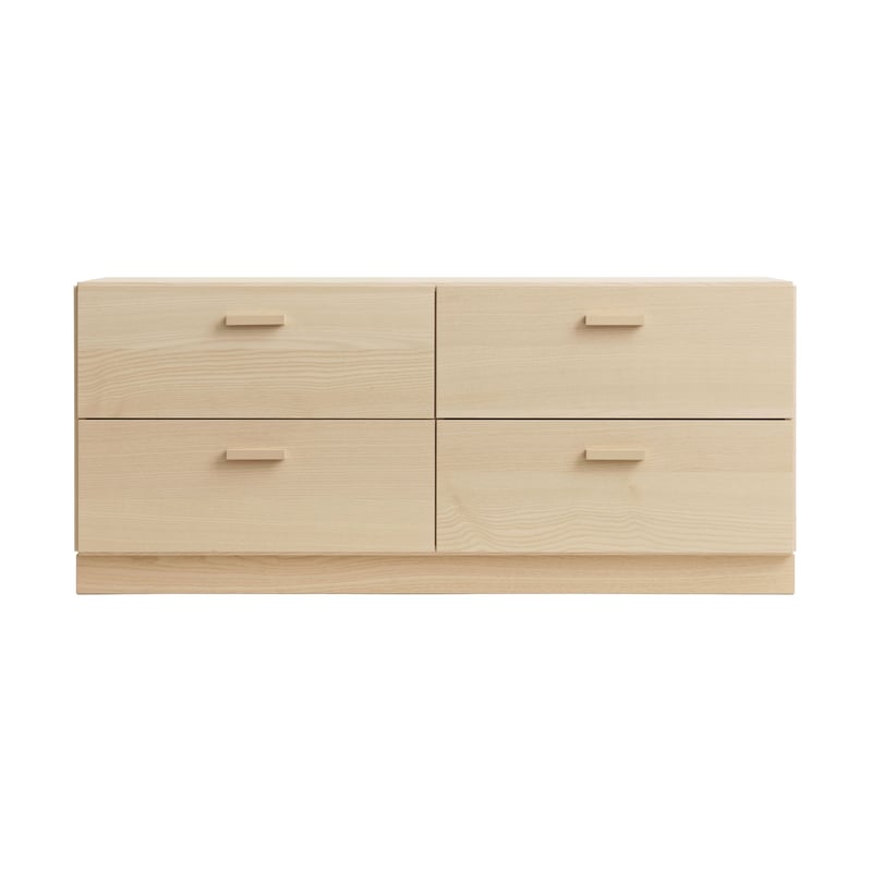Relief Relief low dresser with legs 123x46.6 cm ash