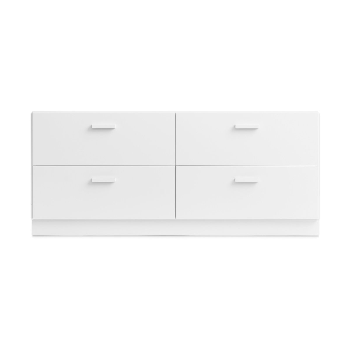 Relief Relief low dresser with legs 123x46.6 cm white