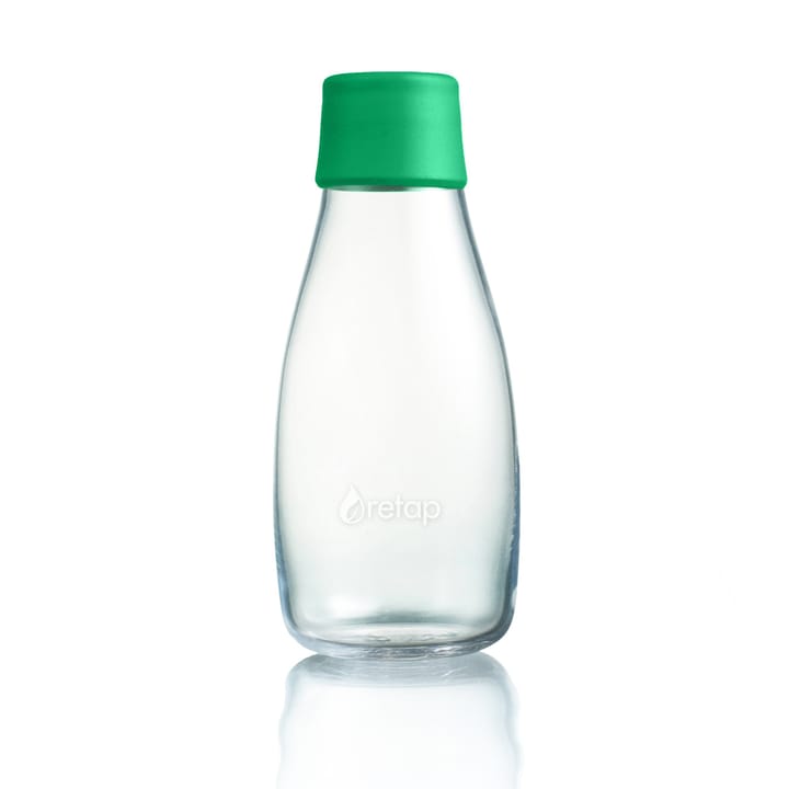 Retap glass bottle 0.3 l - dark green - Retap