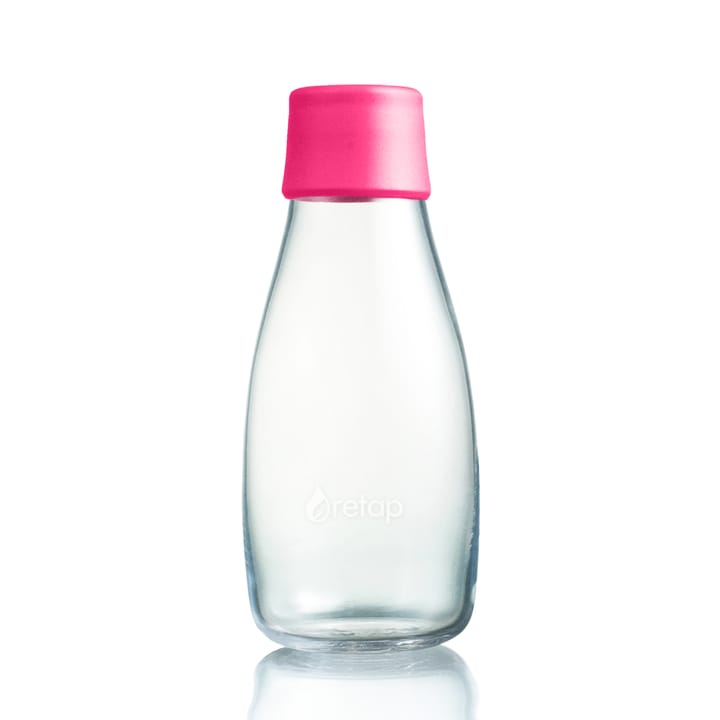 Retap glass bottle 0.3 l - pink - Retap