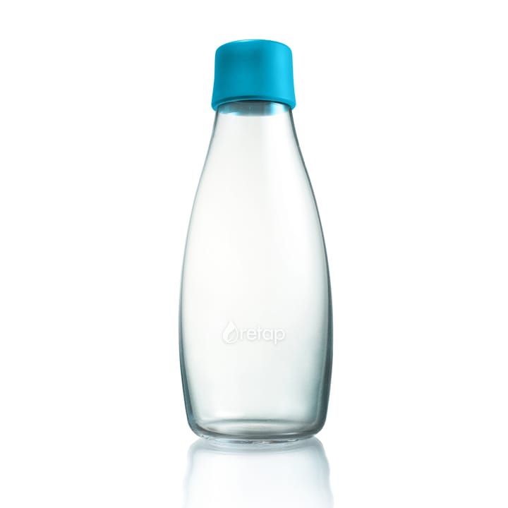 Retap glass bottle 0.5 l - light blue - Retap
