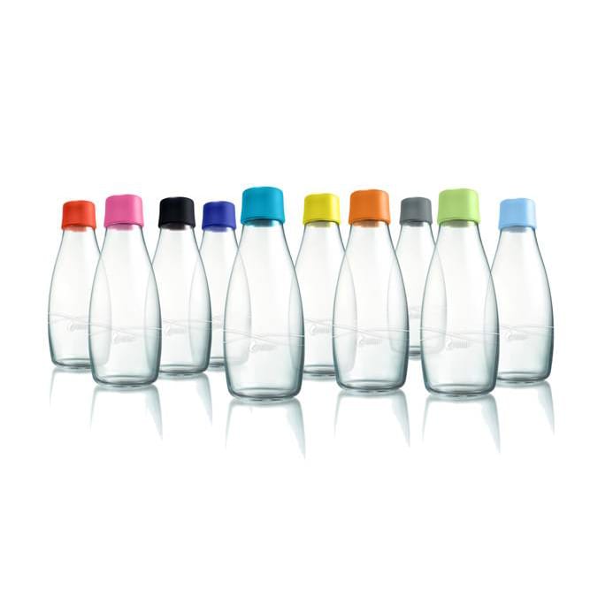 Retap glass bottle 0.5 l - light blue - Retap