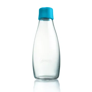 Retap glass bottle 0.5 l - Light blue - Retap