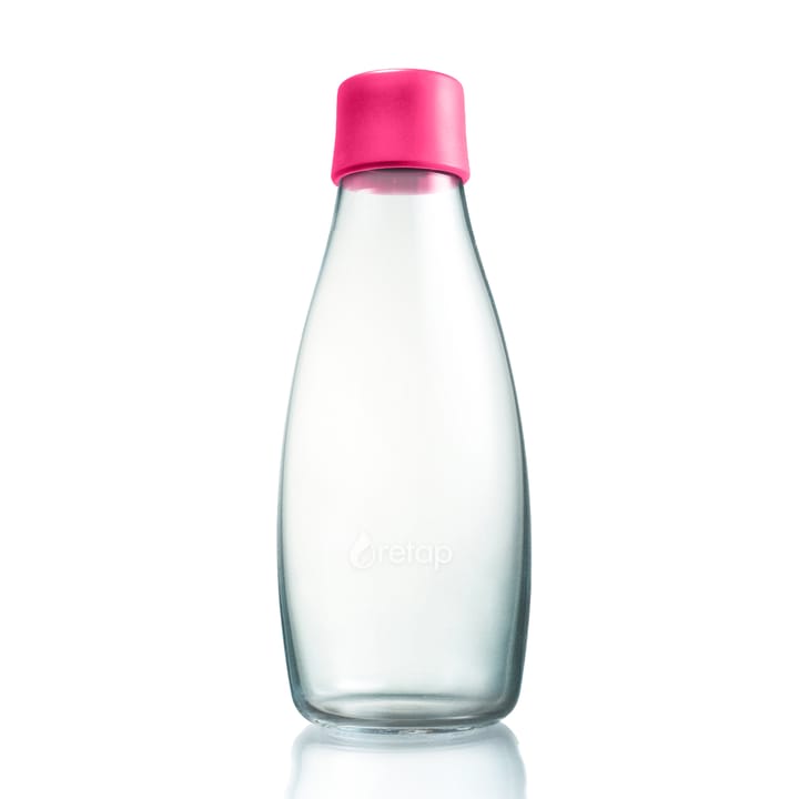 Retap glass bottle 0.5 l - pink - Retap