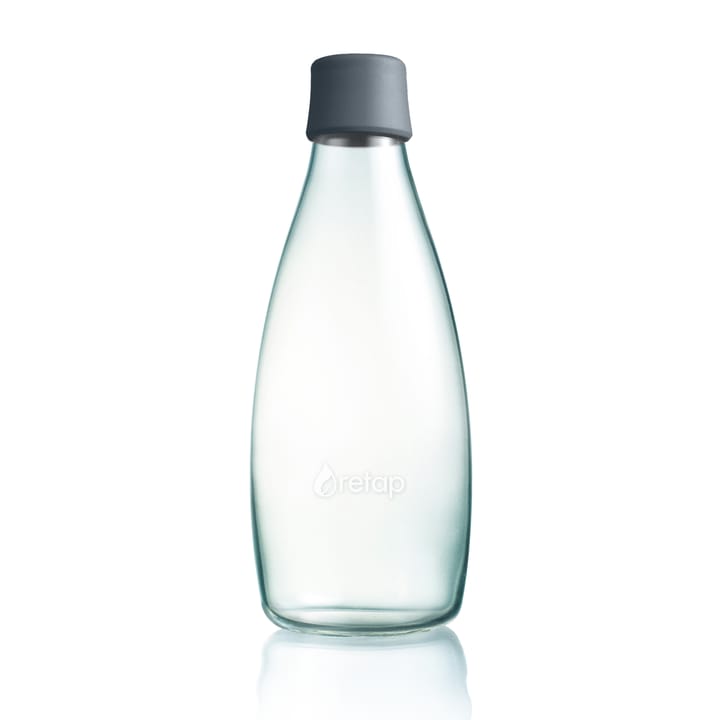 Retap glass bottle 0.8 l - grey - Retap
