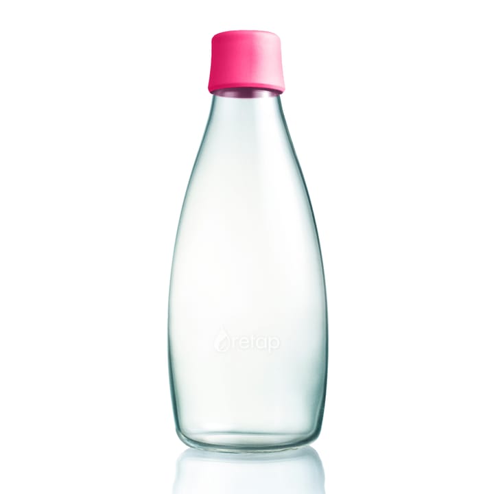 Retap glass bottle 0.8 l - pink - Retap