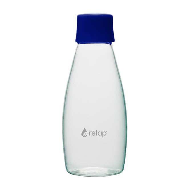 Retap Retap Go 05 glass bottle screw top 50 cl Dark blue