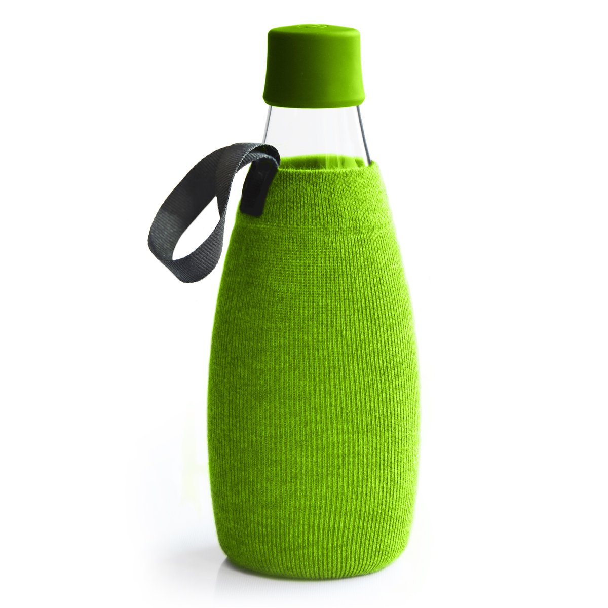 Retap sleeve 0.8 l forest green | Scandinavian Design | Water bottles | Green