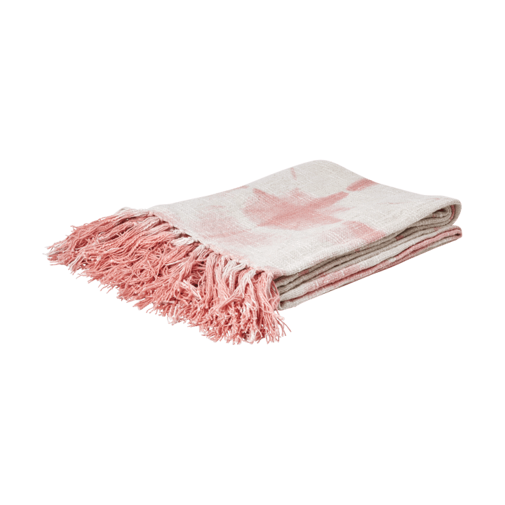 Rice blanket 125x150 cm - Tie-dye, soft pink - RICE