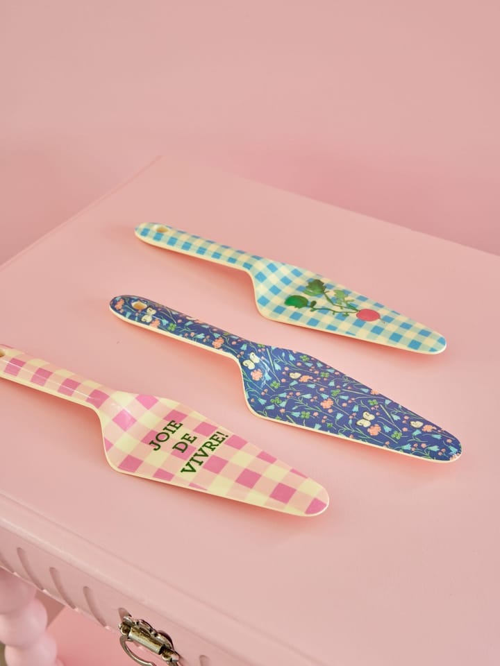 Rice cake server melamine 3 pieces, Multicolor RICE