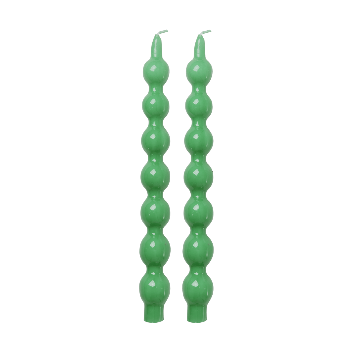 Rice candles 30.2 cm 2-pack Green | Scandinavian Design | Candles | Green