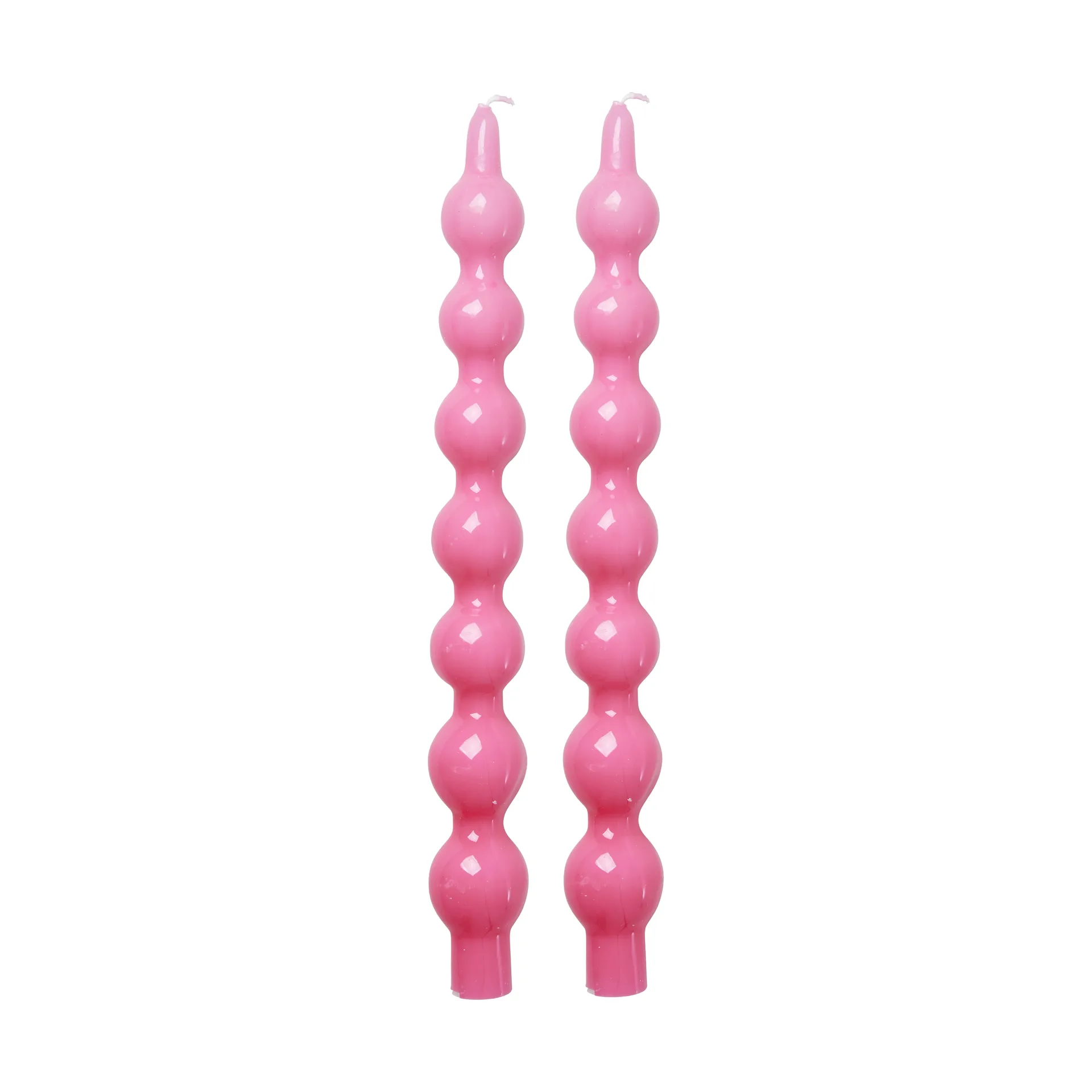 Rice candles 30.2 cm 2-pack, Pink RICE