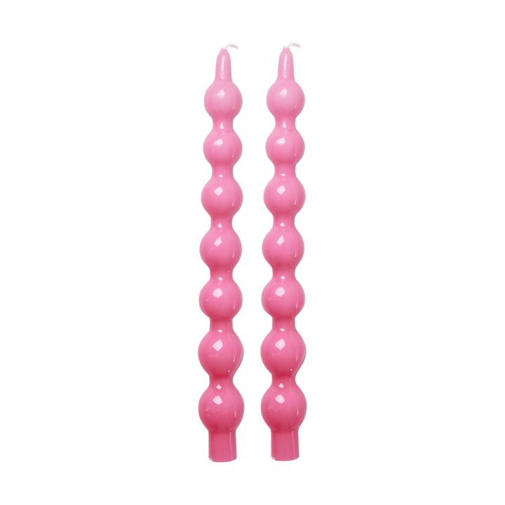 Rice candles 30.2 cm 2-pack - Pink - RICE