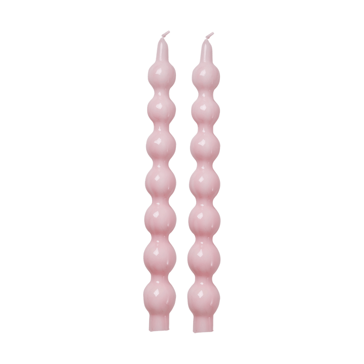 Rice candles 30.2 cm 2-pack - Soft pink - RICE