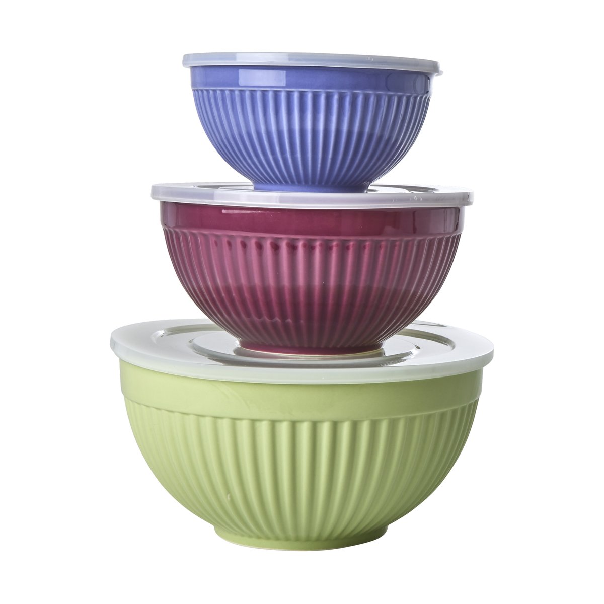 Rice ceramic bowl 3 pieces Multi | Scandinavian Design | Serving bowls | Multi