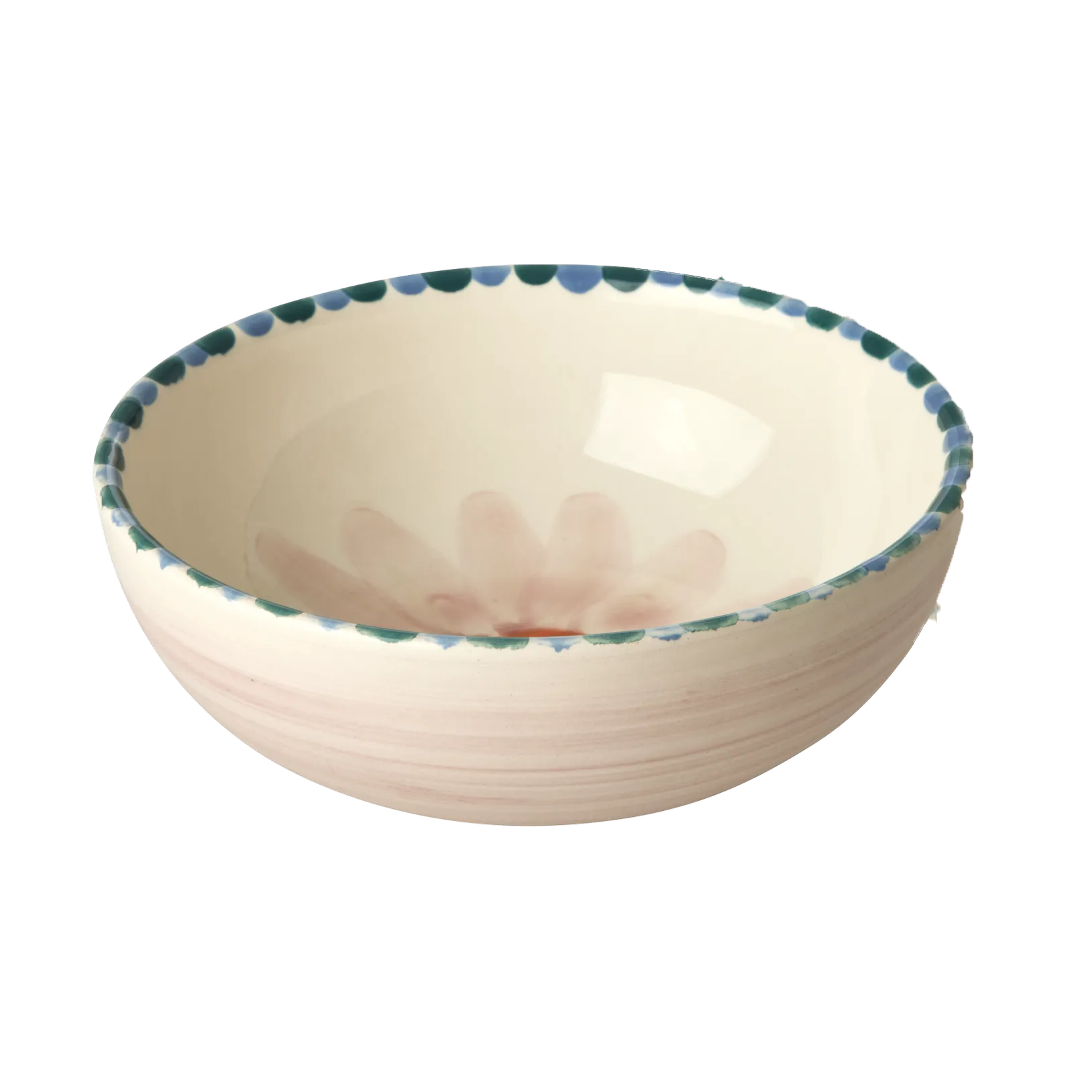 Rice ceramic bowl 35 cl, Soft Pink Flower-lavender RICE