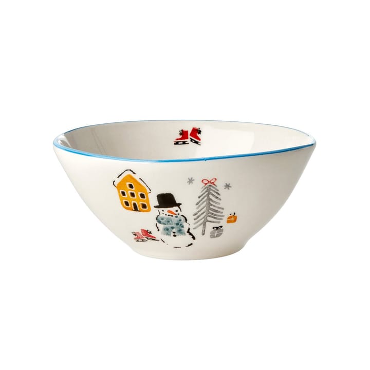 Rice ceramic bowl Christmas motif 2020 - snowman - RICE