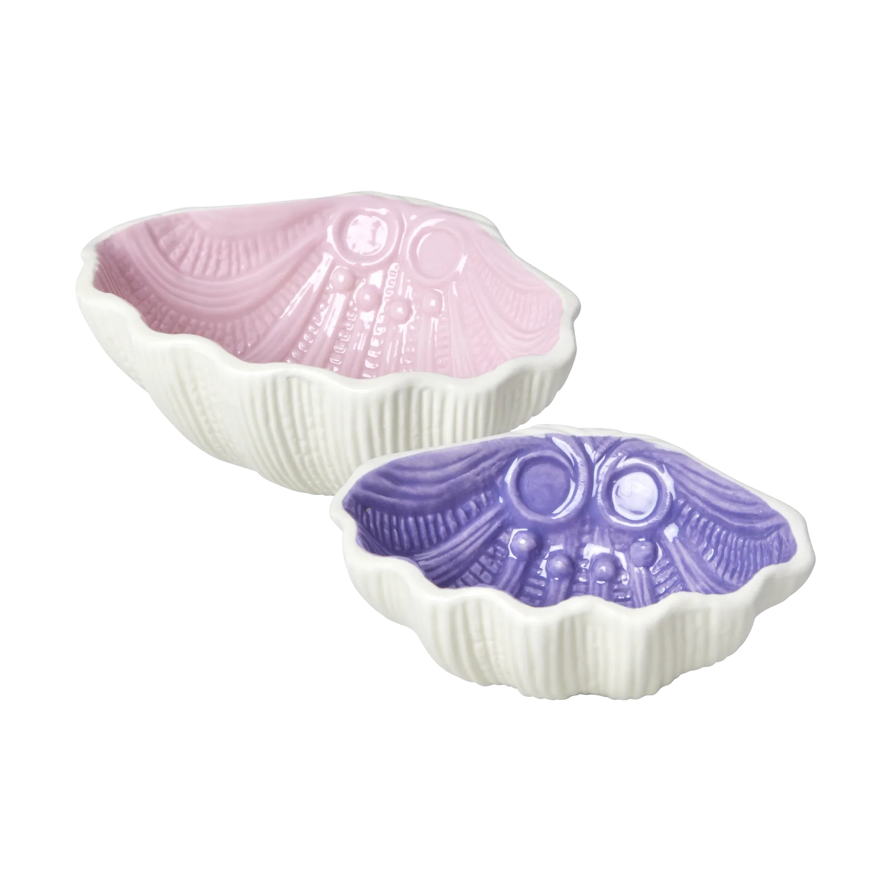 Rice ceramic bowls 2 pieces, Soft pink RICE