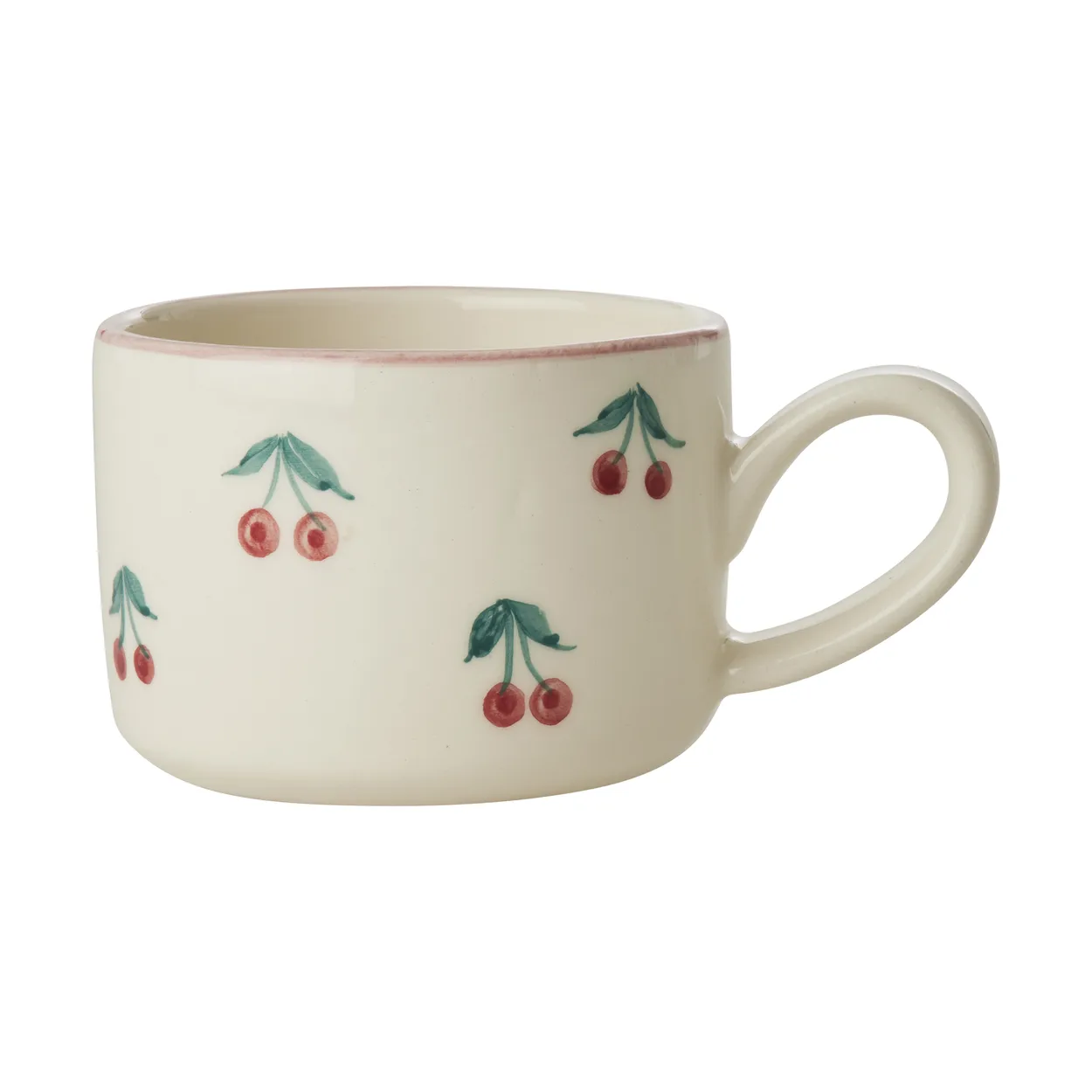 Rice ceramic cup 20 cl Cherry | Scandinavian Design | Coffee cups | Red
