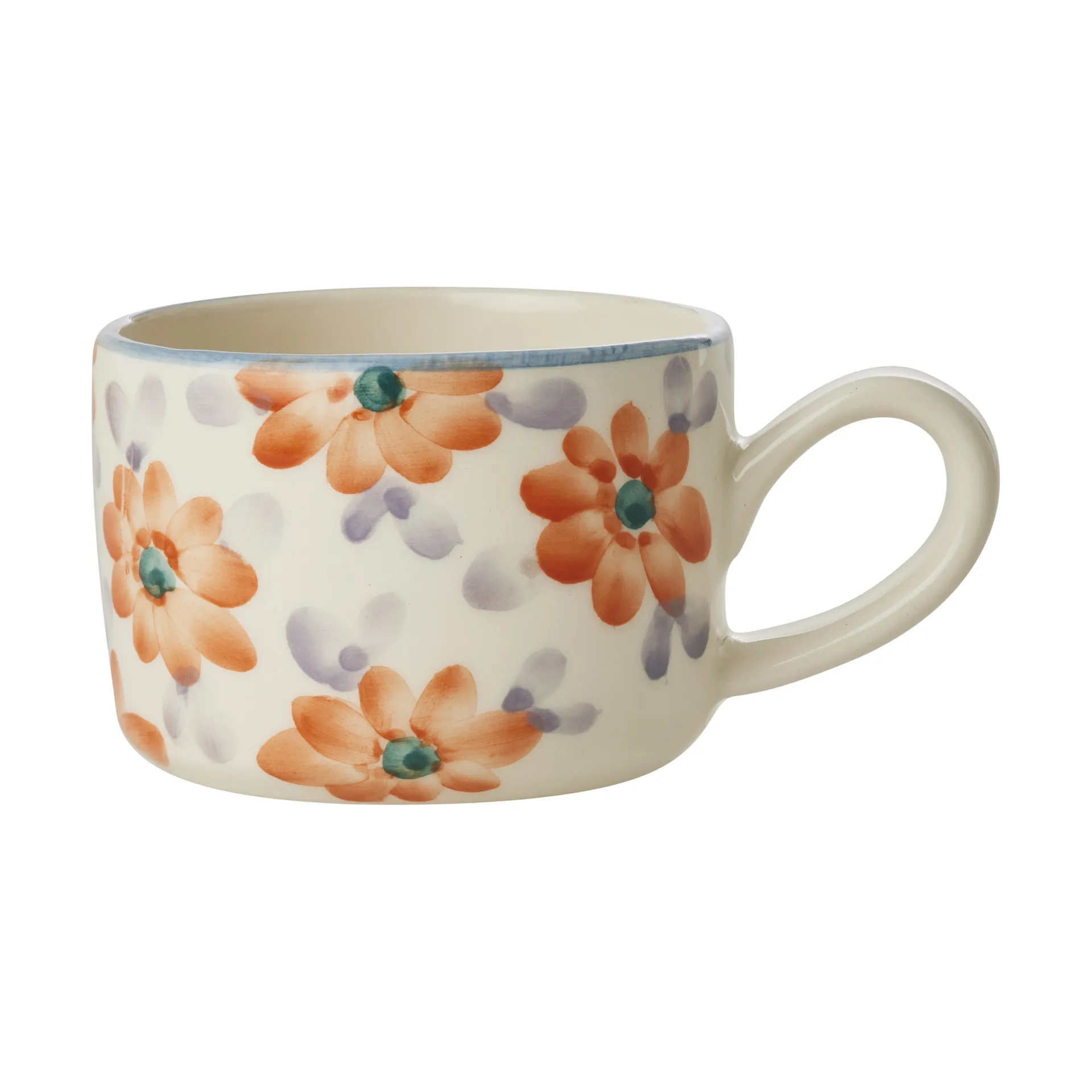 Rice ceramic cup 20 cl, Orange RICE