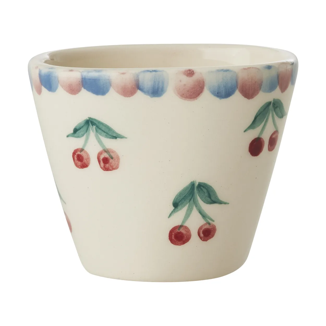 Rice ceramic espresso cup 7 cl Cherry | Scandinavian Design | Coffee cups | Red