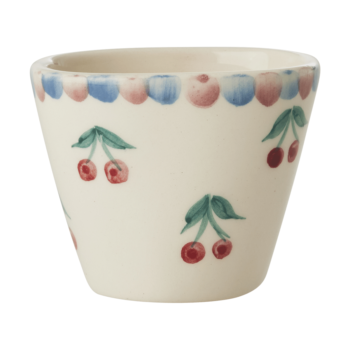 Rice ceramic espresso cup 7 cl Cherry | Scandinavian Design | Coffee cups | Red