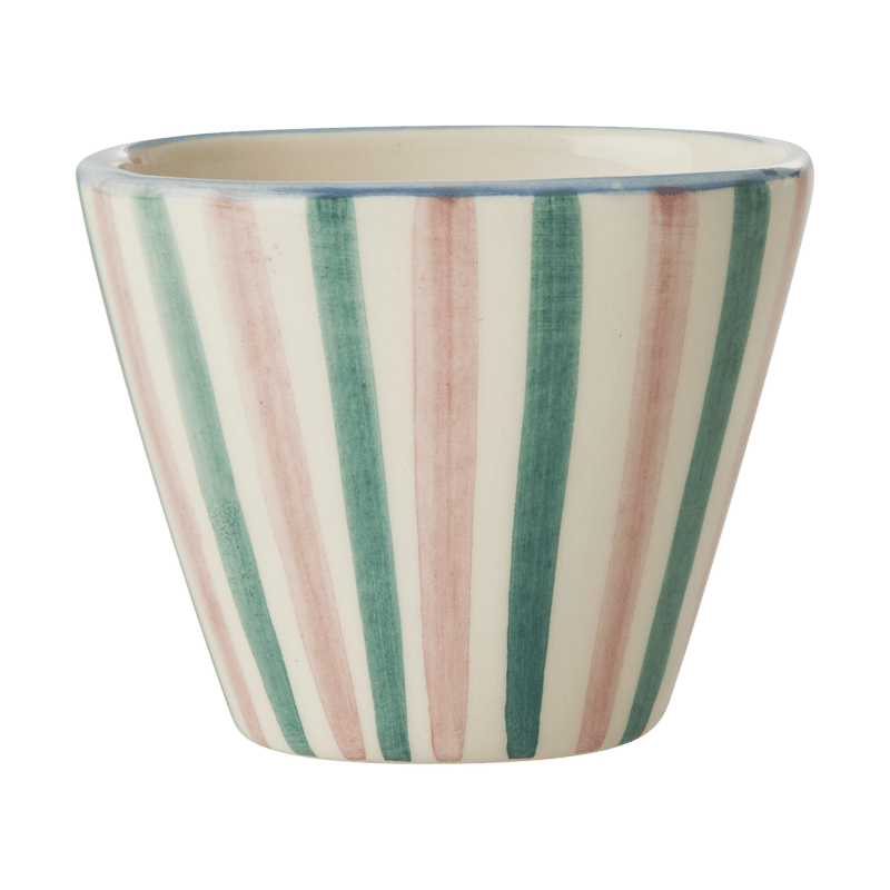 RICE Rice ceramic espresso cup 7 cl Stripes