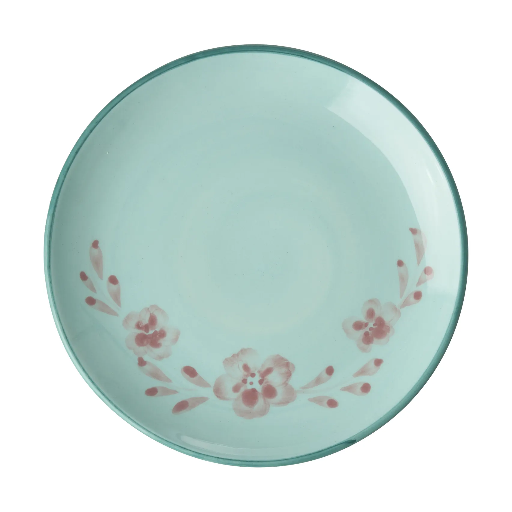 Rice ceramic plate Ø15 cm, Wine RICE