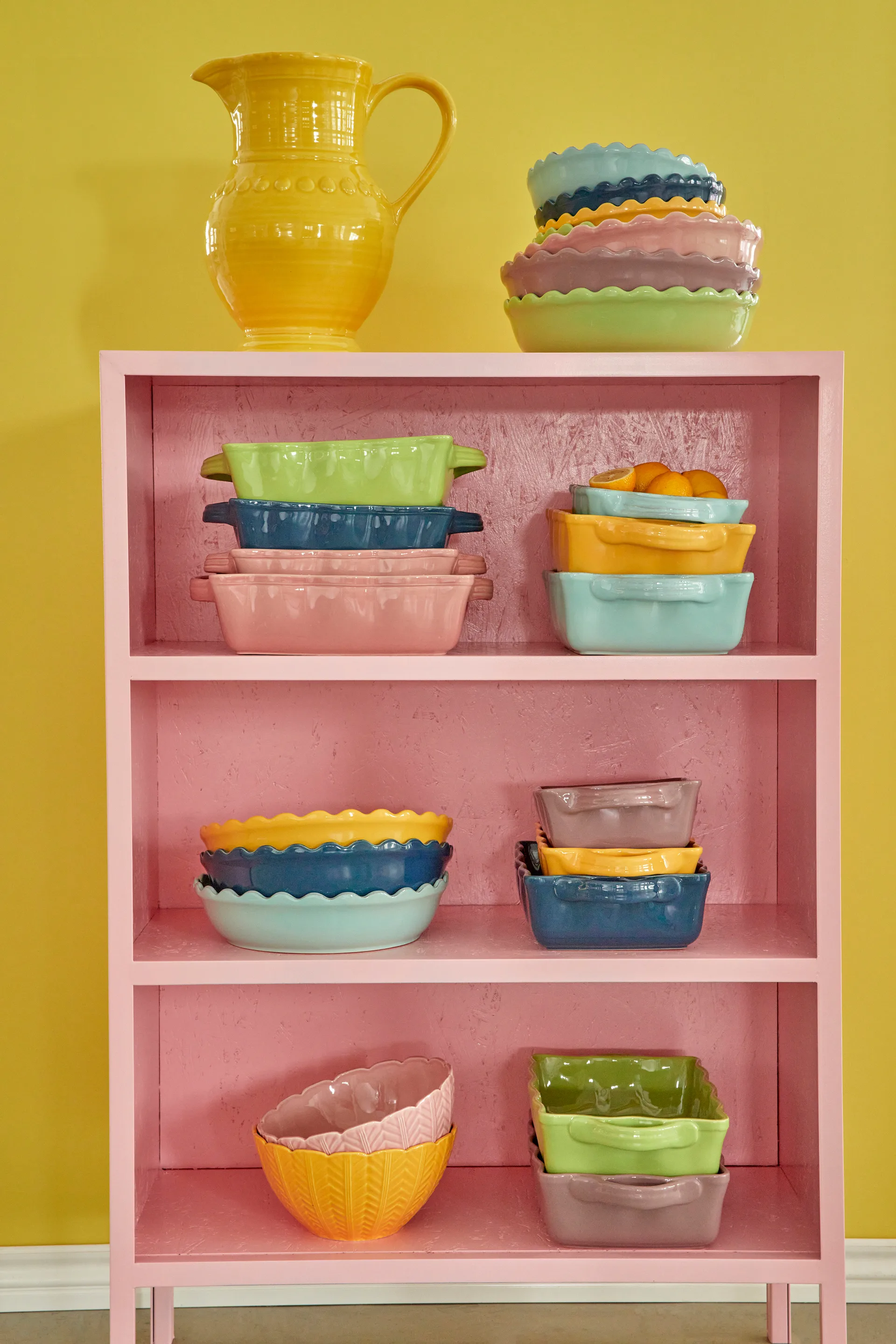 Rice ceramic pot 7.9 liter, Yellow RICE