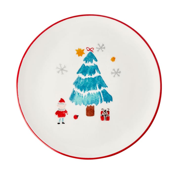 Rice cermic plate Christmas motif 2020 - christmas tree - RICE