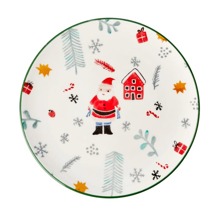Rice cermic plate Christmas motif 2020 - Santa - RICE