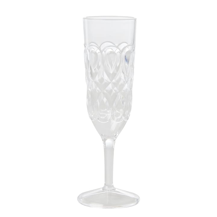 Rice champagne glass acrylic - clear - RICE