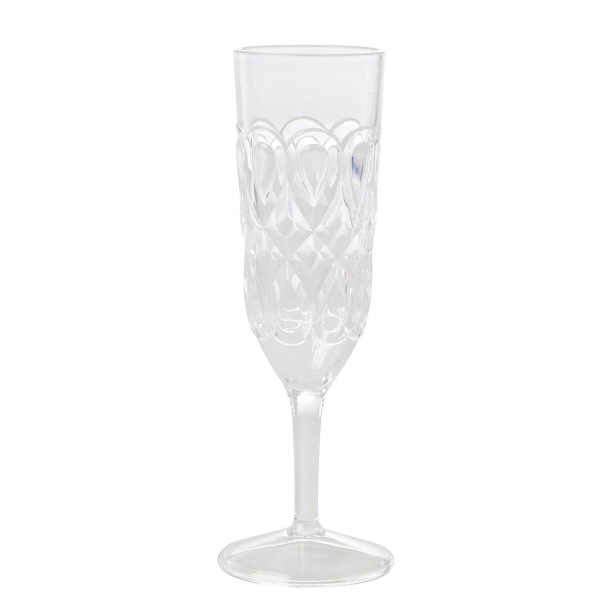 Rice champagne glass acrylic clear | Scandinavian Design | Champagne glasses | Transparent