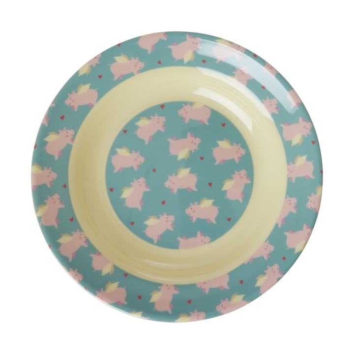 Rice children's bowl melamine Ø20 cm, Flying pig RICE