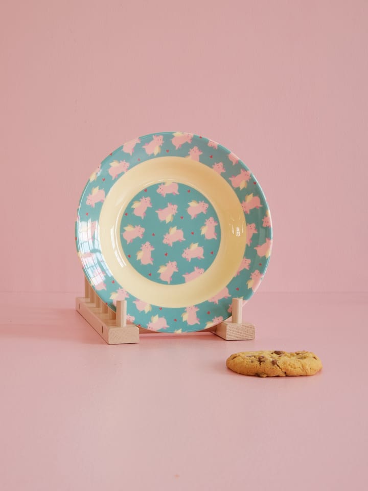 Rice children's bowl melamine Ø20 cm, Flying pig RICE