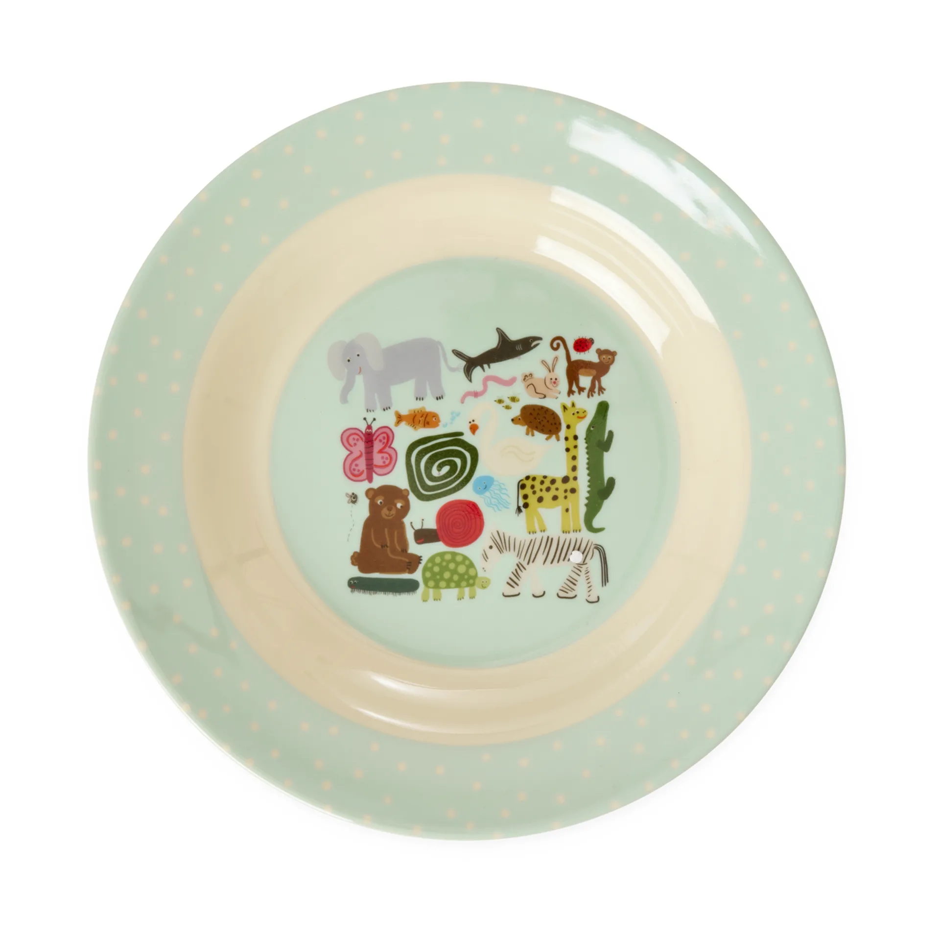 Rice children's bowl melamine Ø20 cm, Mint RICE