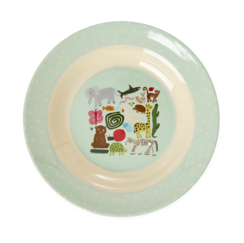 RICE Rice children"s bowl melamine Ø20 cm Mint