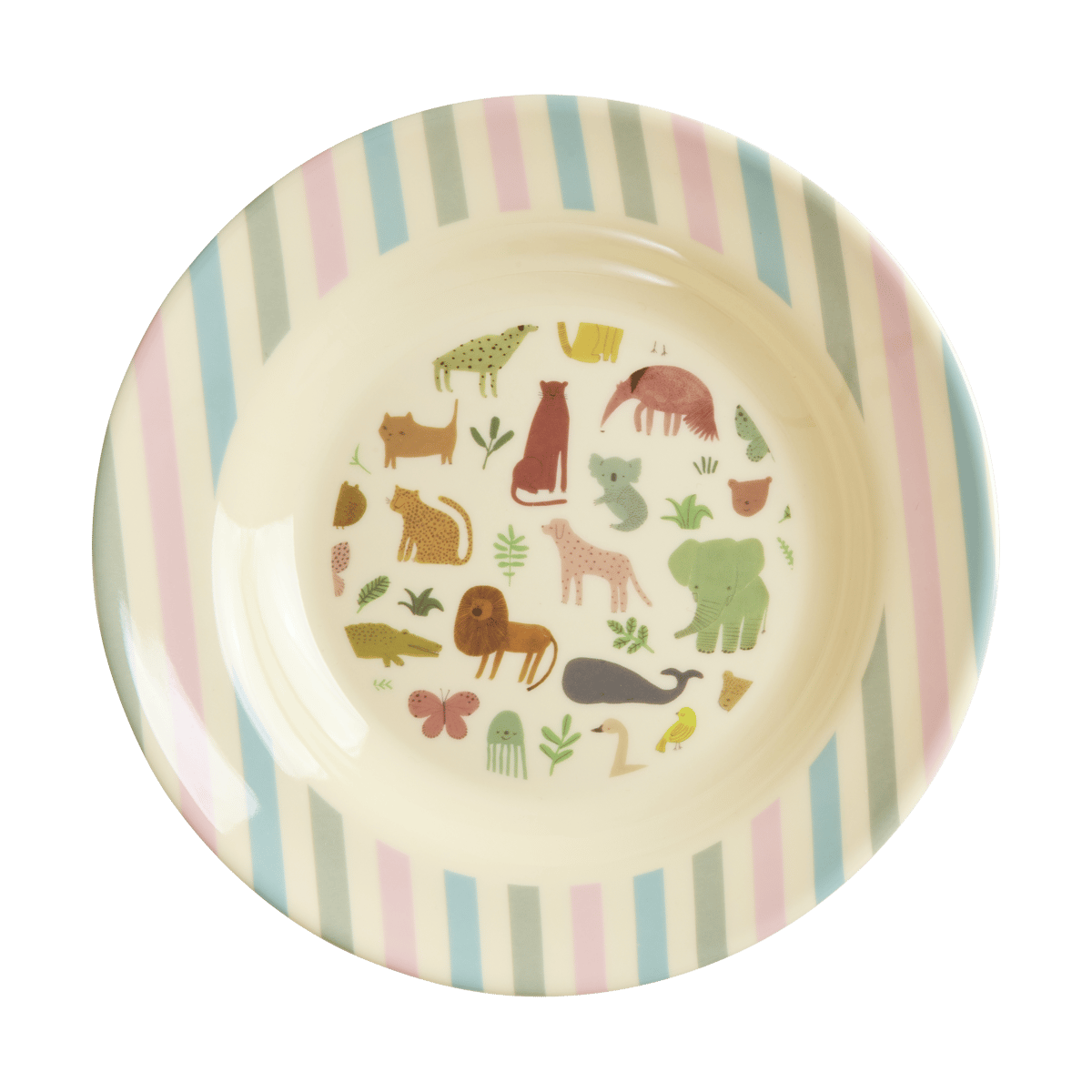 RICE Rice children"s bowl melamine Ø20 cm Sweet Jungle Print
