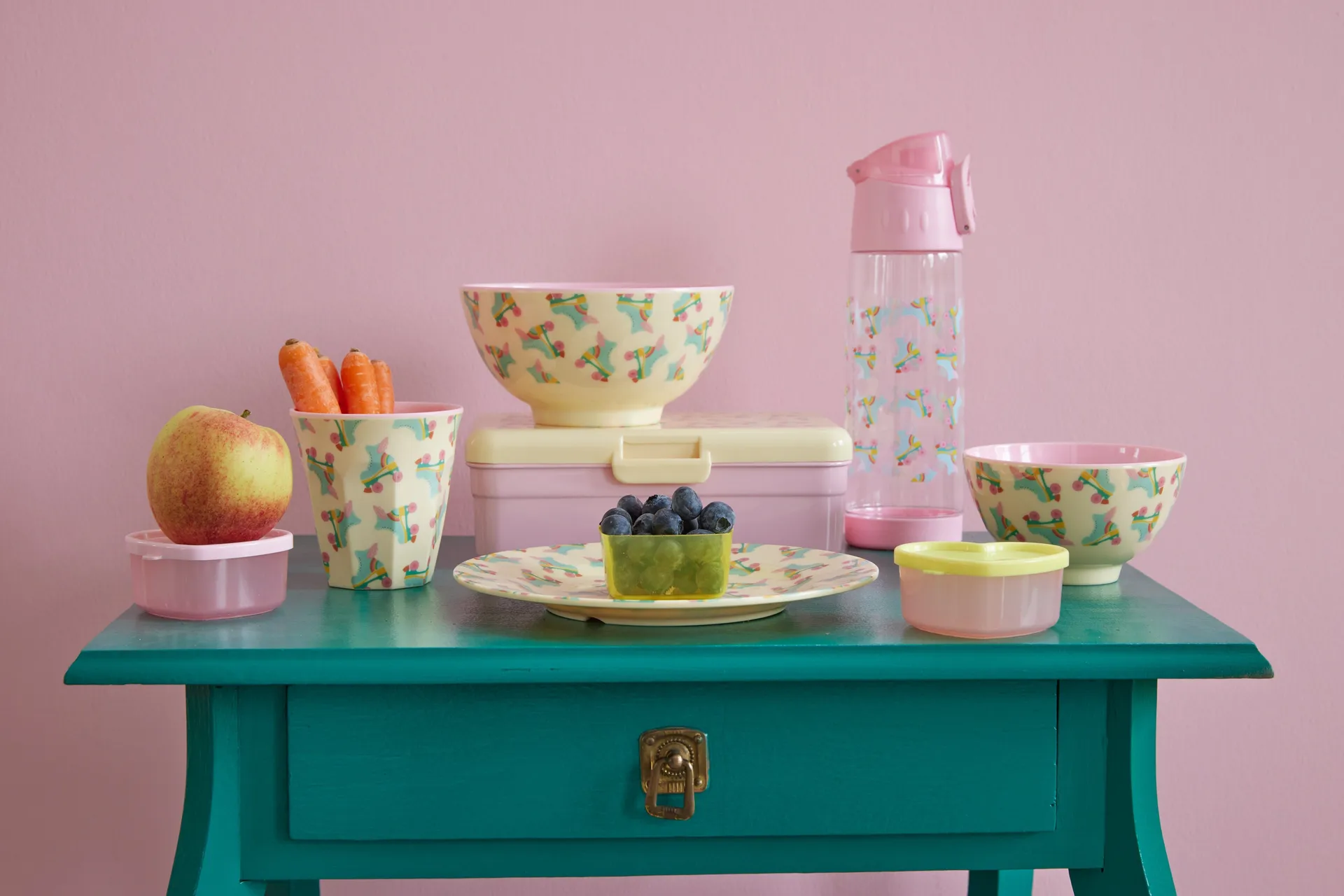 Rice children's bowl melamine small Ø15 cm, Roller skate RICE