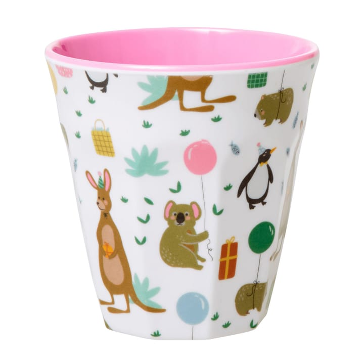 Rice children's cup melamine - Party animal-Pink - RICE